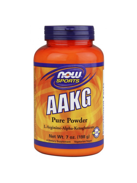 NOW AAKG (alfa-ketoglutarát argininu), 4200mg, 198g