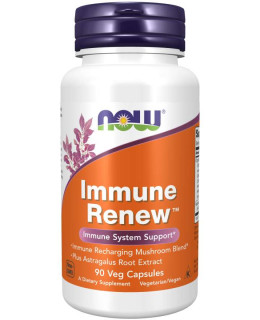 NOW Mushroom Immune Renew™ - podpora imunitního systému, 90 kapslí