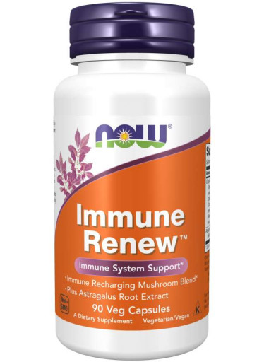NOW Mushroom Immune Renew™ - podpora imunitního systému, 90 kapslí