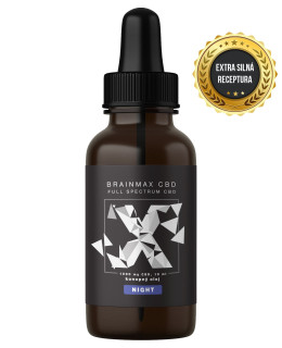 BrainMax CéBéDé NIGHT, 10%, aromatický olej, 10 ml