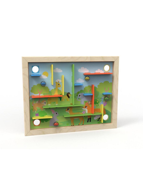 2Kids Toys Dřevěný naklápěcí labyrint