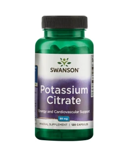 Swanson Potassium Citrate (draslík), 99 mg, 120 kapslí