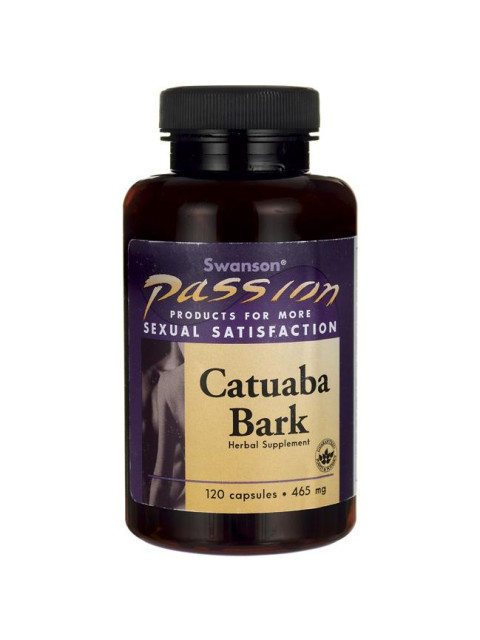 Swanson Catuaba Bark (Katuava), 465 mg, 120 kapslí