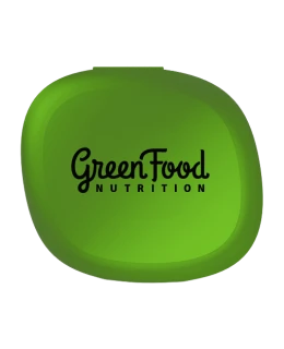 GreenFood Pillbox na kapsle green