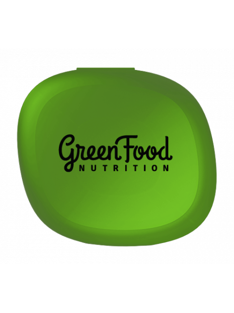 GreenFood Pillbox na kapsle - Zelená