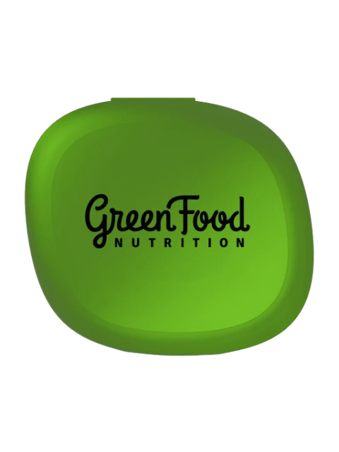 GreenFood Pillbox na kapsle green