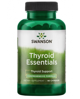 Swanson Thyroid Essentials (zdraví štítné žlázy), 90 kapslí