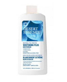 Desert Essence Bělící ústní voda - Cool mint 480 ml