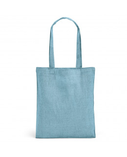 ČistéDřevo Nákupní EKO taška z recyklované bavlny - modrá
