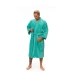 Pánský župan kimono s výšivkou, Pool Blue