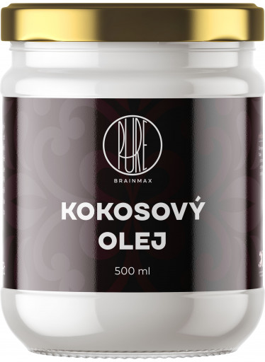 BrainMax Pure Kokosový olej  BIO, 500 ml