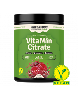 GreenFood Performance VitaMin Citrate 300g - Malina