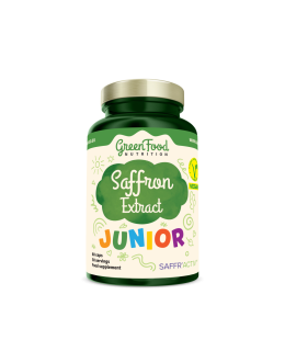 GreenFood Junior Šafrán Extrakt 60 kapslí