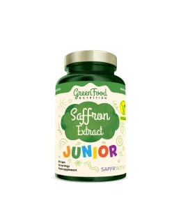 GreenFood Junior Šafrán Extrakt 60 kapslí