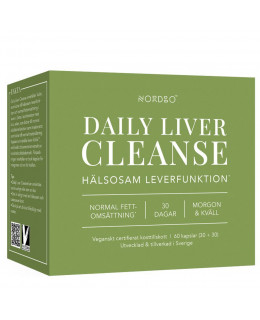 Nordbo Daily Liver Cleanse 60 kapslí