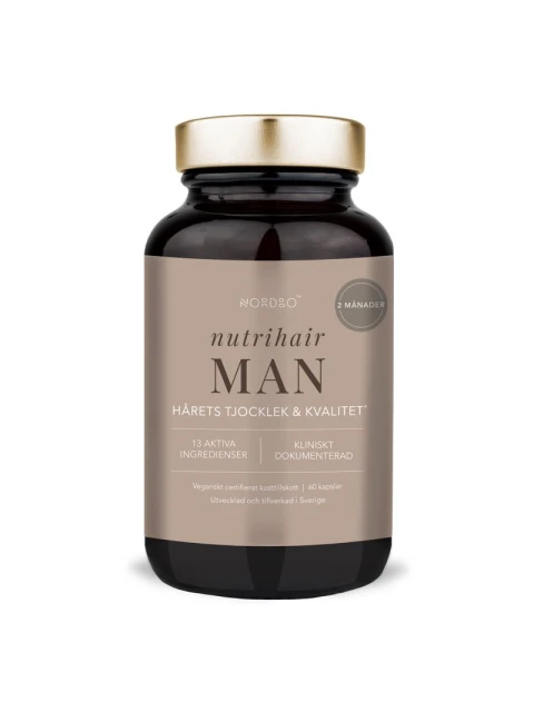Nordbo Nutrihair Man, 60 kapslí