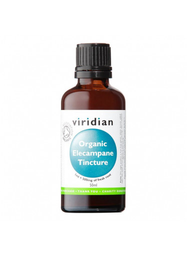 Viridian Elecampane Tincture (Oman pravý - Tinktura) Organic, 50 ml