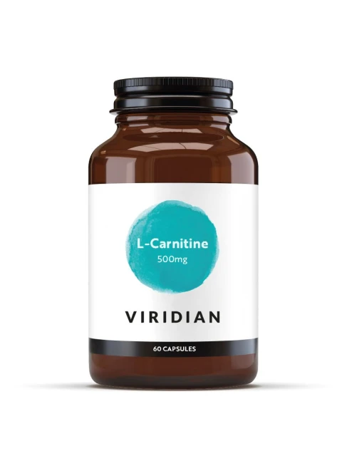 Viridian Nutrition L-Carnitine 500mg 60 kapslí