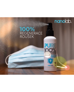 Nanolab PURE 100% regenerace roušek a respirátorů 300 ml - EXPIRACE 2/2023