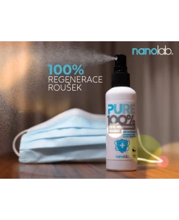 Nanolab PURE 100% regenerace roušek a respirátorů 300 ml - EXPIRACE 2/2023