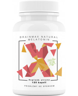 BrainMax Natural Melatonin - EXPIRACE 8/2024
