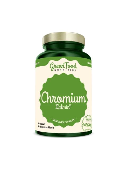 GreenFood GreenFood Chrom Lalmin® 60 kapslí - EXPIRACE 5/2026