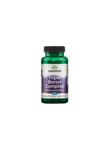Swanson Triple Boron Complex (Bor), 3 mg, 250 kapslí
