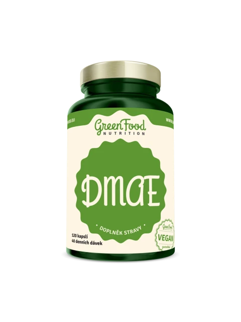 GreenFood GreenFood DMAE 120 kapslí - EXPIRACE 4/2025