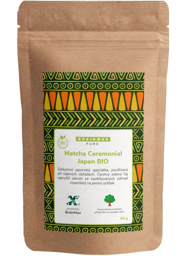 BrainMax Pure Matcha Ceremonial Japan BIO 50g