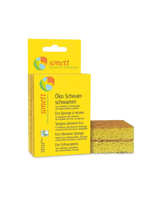 SONETT Ekologická abrazivní houbička 2 ks