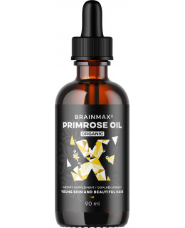 BrainMax Primrose oil BIO, pupálkový olej, 90 ml