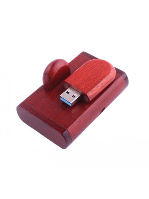 ČistéDřevo Dřevěný USB disk 32GB - třešeň