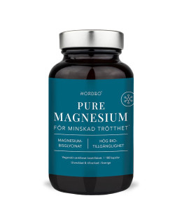 Nordbo Pure Magnesium 180 kapslí (Hořčík)