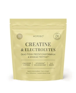 Nordbo Creatine and Electrolytes 250g lemon grass