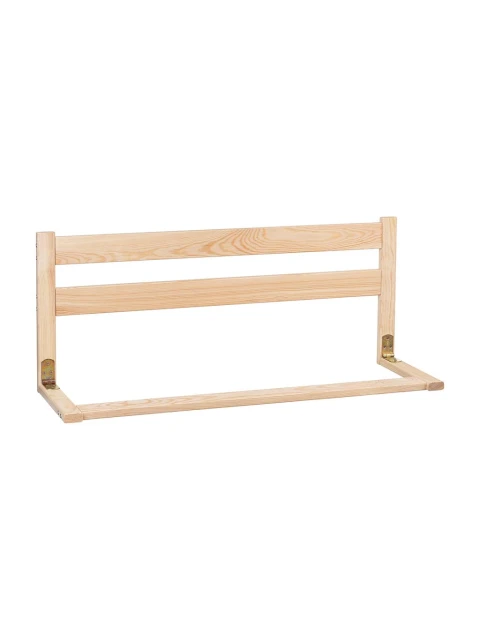 ATMOWOOD Dřevěná zábrana do postele 127 cm