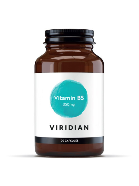 Viridian Nutrition Vitamin B5 350mg 90 kapslí SK