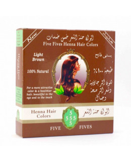 Five Fives Henna hnědá 100g - EXPIRACE 5/2025