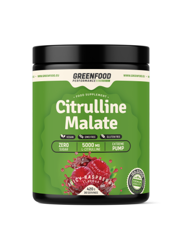 GreenFood Performance Citrulline Malate 420g - Malina