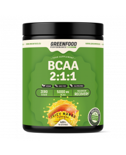 GreenFood Performance BCAA 2:1:1 420g - Mango