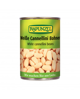 Rapunzel Bílé fazole sterilované BIO 400 g - EXPIRACE 3/2024