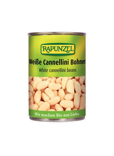 Rapunzel Bílé fazole sterilované BIO 400 g
