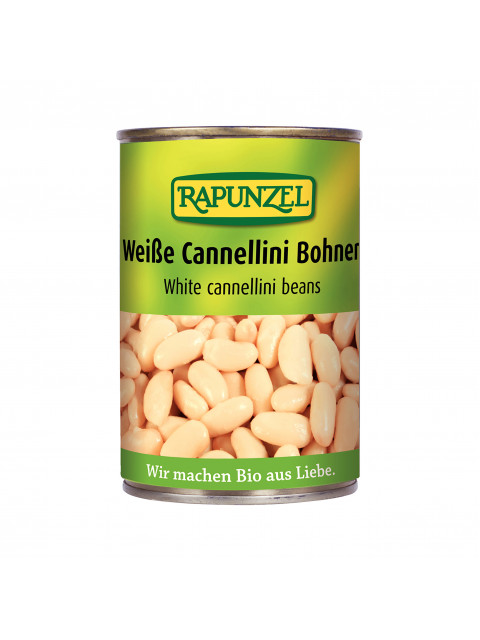 Rapunzel Bílé fazole sterilované BIO 400 g - EXPIRACE 3/2024