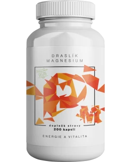 BrainMax Draslík Magnesium, citrát + Hořčík malát, 200 rostlinných kapslí - EXPIRACE 8/2026