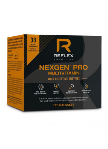 Reflex Nexgen® PRO + Digestive Enzymes, 120 kapslí
