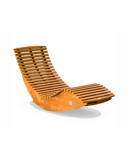 Casaria Saunové lehátko z akáciového dřeva
