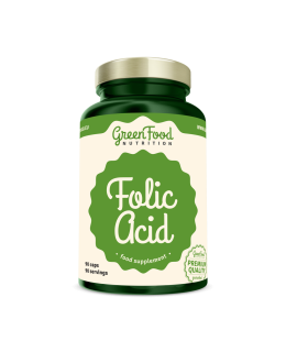 GreenFood Folic Acid 90 kapslí