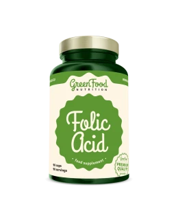 GreenFood Folic Acid 90 kapslí