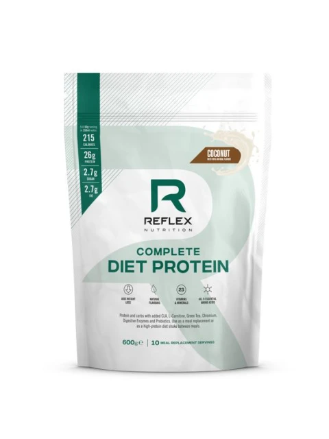 Reflex Complete Diet Protein, 600 g - kokos - EXPIRACE 3/2024