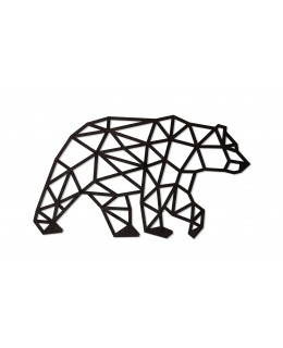 EWA Nástěnné dřevěné puzzle - Medvěd