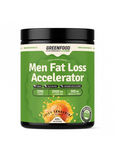GreenFood Performance Men Fat Loss Accelerator 420g - Mandarinka
